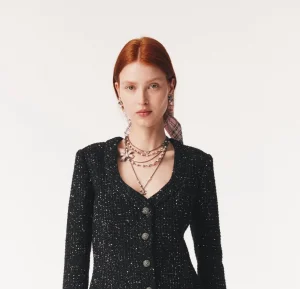 Chanel Pink Bowknot Pearls Necklaces