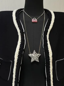 Chanel Iconic Bag Pendant Necklaces