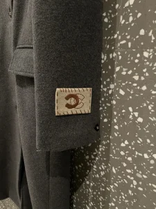 Chanel Dark Gray Wool Coat