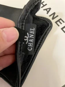 Chanel CC Logo Black Glove