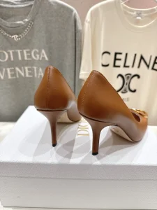 Dior Brown Leather Pumps 85MM