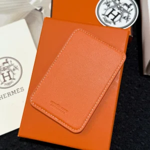Hermes Elephant MagSafe Card Holder Orange
