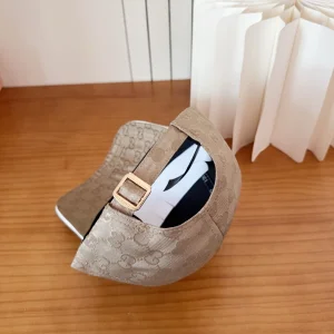 (image for) Gucci Beige GG Nylon Baseball Cat Hat