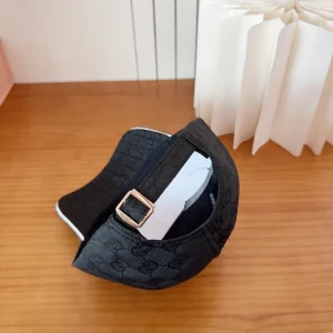 (image for) Gucci Black GG Nylon Baseball Cat Hat