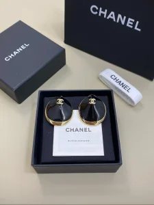 (image for) Chanel Coco Beach Black Earrings