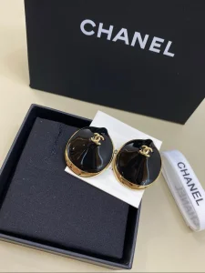 (image for) Chanel Coco Beach Black Earrings