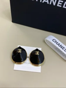 (image for) Chanel Coco Beach Black Earrings