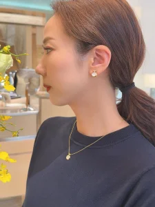 (image for) Tiffany TT1 Circle Earrings