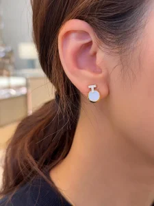 (image for) Tiffany TT1 Circle Earrings