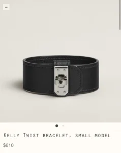 (image for) Hermes Kelly Twist Bracelets