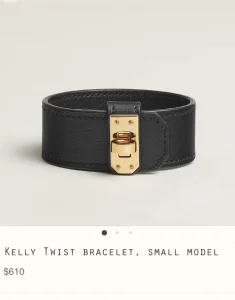 (image for) Hermes Kelly Twist Bracelets