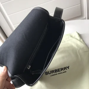 Luxury Mens Handbags Burberry Check E Canvas Messenger Bag 22x1x7CM A197PP450 AA145635