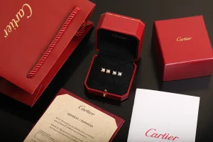Luxury Womens Jewelry Cartier C De Cartier Akoya Pearl Earrings A205PP260 AA146879