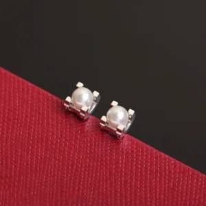 Luxury Womens Jewelry Cartier C De Cartier Akoya Pearl Earrings A205PP260 AA146879
