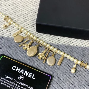 Luxury Womens Jewelry Chanel Vintage Pearls Necklaces with Charms A205PP210 AA146877