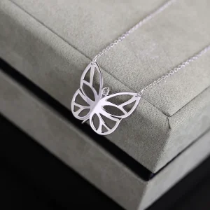 Luxury Womens Jewelry Van Cleef Arpels Butterfly Pendant Necklace A205PP280 AA146882