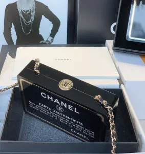 Luxury Womens Handbags Chanel Black Card Evening Clutch A118PP1450 AA147223