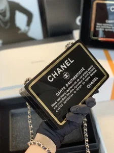 Luxury Womens Handbags Chanel Black Card Evening Clutch A118PP1450 AA147223