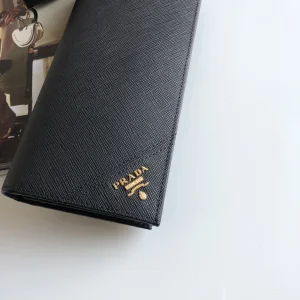 Luxury Mens Wallets Prada Mens Long Wallet 2M0836 9x19CM A101PP280 AA147285