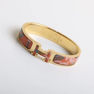 Hermes Clic H Tartan Bracelet 