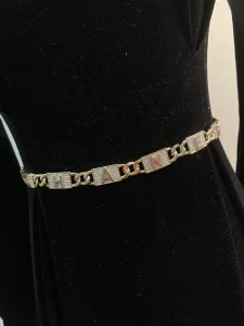 Chanel Monogram Link Chain Belt 