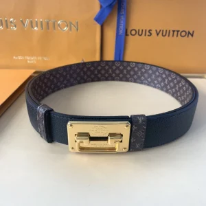 Louis Vuitton Handle Me Monogram Canvas Belt 25MM 
