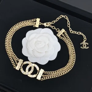 Chanel CC Logo Chain Necklaces 