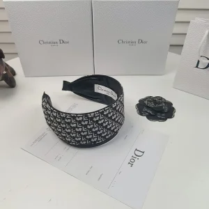 Luxury Womens Headband Dior Oblique Jacquard Headband A152PP120 AA149822