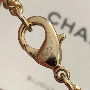 Luxury Womens Jewelry Chanel Gold CC Logo Pendant Necklace A39PP150 AA150209