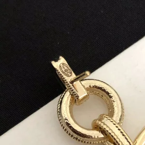 Luxury Womens Jewelry Chanel Gold CC Logo and Hearts Earrings A39PP185 AA150200