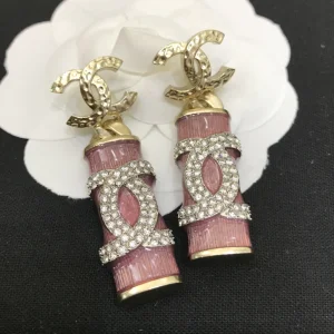 Luxury Womens Jewelry Chanel Gold CC with Crystals Earrings A152PP160 AA151845