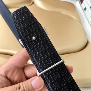 Luxury Womens Belts Hermes Horses Buckle Leather Belt in Blue 40MM A175PP240 AA153454