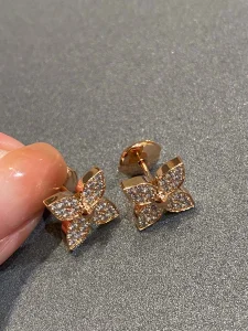 Luxury Womens Jewelry Louis Vuitton Star Blossom Diamonds Earring A152PP260 AA153365