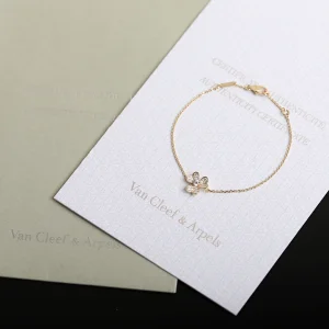 Luxury Womens Jewelry Van Cleef Arpels Frivole Crystals Bracelets A205PP220 AA153601