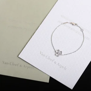 Luxury Womens Jewelry Van Cleef Arpels Frivole Crystals Bracelets A205PP220 AA153601