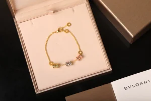 Luxury Womens Jewelry Bvlgari B Zero1 Soft Bracelet with 3 Elements A205PP450 AA154464