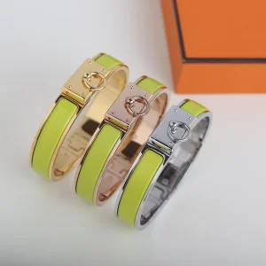 Hermes Clic Anneau Bracelet Mint Green 