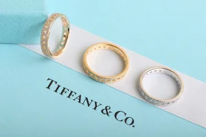 Tiffany T True Wide Ringwith Pave Diamonds 