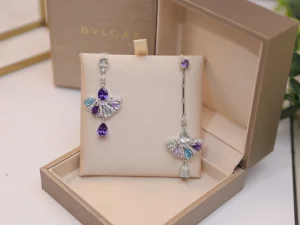 Luxury Womens Jewelry Bvlgari Diamonds Diva Earrings A152PP180 AA156328