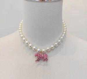 Dior Necklace Dior Pearls Necklace Animal 