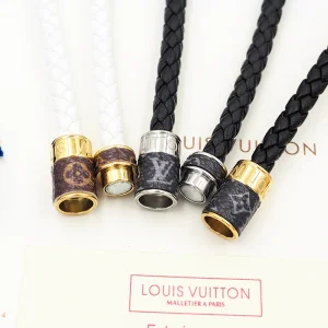 Luxury Womens Jewelry Louis Vuitton Bracelet LV Braided Bracelet A152PP110 AA159692