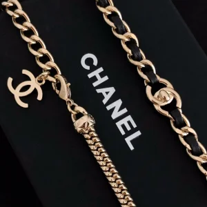Luxury Womens Jewelry Chanel Necklace Chanel CC Chain Necklace A39PP165 AA159885