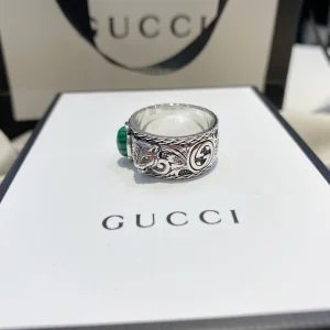 Luxury Womens Jewelry Gucci Ring Gucci Silver Feline Garden Ring A152PP300 AA160615