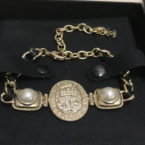 Chanel Bracelet Chanel Crystal CC Chain Bracelet 