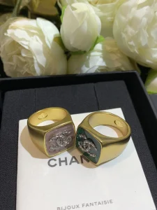 Luxury Womens Jewelry Chanel Ring Chanel Crystal CC Rings A152PP180 AA161342