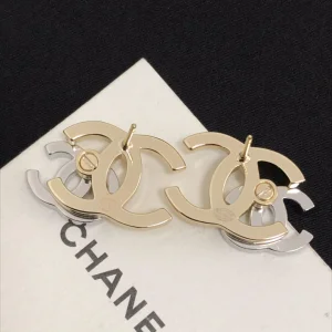 Luxury Womens Jewelry Chanel Earring Chanel Double CC Earring A39PP130 AA161569