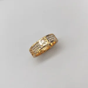 Luxury Womens Jewelry Fendi F IS Fendi Crystals Ring A152PP110 AA163255