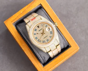 Luxury Mens Watches Rolex Vip Datejust Gold Diamonds Watch 40MM A213PP3680 AA167077