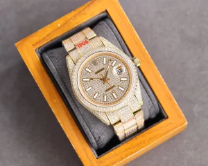 Luxury Mens Watches Rolex Vip Datejust Gold Diamonds Watch 40MM A213PP3680 AA167078