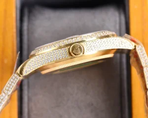 Luxury Mens Watches Rolex Vip Datejust Gold Diamonds Watch 40MM A213PP3680 AA167078